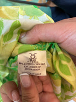 Load image into Gallery viewer, Figue Green and Yellow Dress, XS
