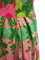 Load image into Gallery viewer, Neiman March Vintage 1960s Floral Gown, S/M
