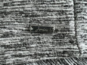 Joules Black and Grey Heather Sweatshirt Dress, 8
