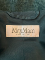 Load image into Gallery viewer, Max Mara Green Dress/Jacket/Belt Suit, 6
