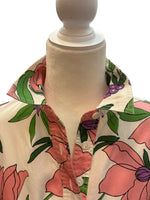 Load image into Gallery viewer, Banjanan Pink/Lilac Floral Dress and Belt, XS
