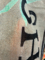Load image into Gallery viewer, Simone Bruns Hand Printed Cashmere Leopard Scarf, with Tags
