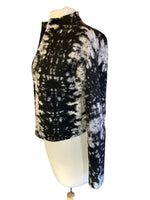 Load image into Gallery viewer, Classiques Entier Black and White Wool Blend Blazer, XS
