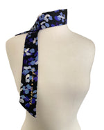 Load image into Gallery viewer, Kate Spade Blue,Purple, and Navy Skinny Scarf
