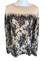 Load image into Gallery viewer, Zhor &amp; Nema Vintage Lace Sweater, M/L
