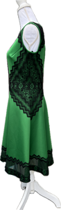 Tadashi Shoji Green Stretch Party Dress, 8