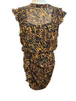 Load image into Gallery viewer, Allsaints Hali Ambient Animal Print Dress, 10
