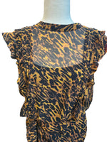 Load image into Gallery viewer, Allsaints Hali Ambient Animal Print Dress, 10
