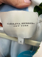 Load image into Gallery viewer, Carolina Herrera Blue Floral Dress, 4

