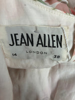 Load image into Gallery viewer, Jean Allen Vintage Peach and Sage Floral Dress, 14
