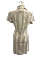 Load image into Gallery viewer, Handmade Short Sleeve "Uniform" Shirt Dress, S/M
