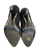 Load image into Gallery viewer, Prada Calzature Donna Ruched Black Suede Boots, 40.5
