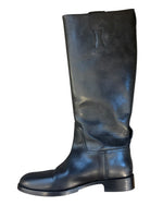 Load image into Gallery viewer, Rag &amp; Bone Black Leather Riding Boots, 37.5
