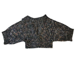 Load image into Gallery viewer, Dries Van Noten Batwing Chunky Black/Blue/Pink Sweater Cardigan, M
