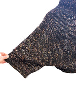 Load image into Gallery viewer, Dries Van Noten Batwing Chunky Black/Blue/Pink Sweater Cardigan, M
