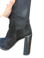 Load image into Gallery viewer, Stuart Weitzman Black Thigh High Boots, 9
