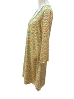 Load image into Gallery viewer, Matta Silk Multicolor Scoopneck Tent Dress, S
