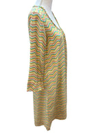 Load image into Gallery viewer, Matta Silk Multicolor Scoopneck Tent Dress, S
