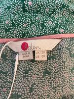 Load image into Gallery viewer, Boden Viola Green Maxi Shirt Dress, 8
