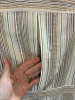 Load image into Gallery viewer, Handmade Short Sleeve "Uniform" Shirt Dress, S/M
