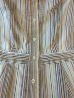 Load image into Gallery viewer, Handmade Short Sleeve "Uniform" Shirt Dress, S/M
