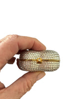 Load image into Gallery viewer, Judith Leiber "Marry Me" Crystal Pill box Trinket Box

