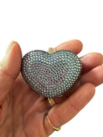Load image into Gallery viewer, Judith Leiber "I Do" Crystal Pillbox
