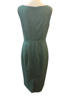 Load image into Gallery viewer, Max Mara Green Dress/Jacket/Belt Suit, 6
