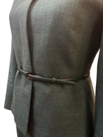 Load image into Gallery viewer, Max Mara Green Dress/Jacket/Belt Suit, 6
