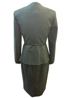 Load image into Gallery viewer, Max Mara Green Dress/Jacket/Belt Suit, 6
