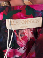 Load image into Gallery viewer, Ulla Johnson Magenta Floral Vienne Blouse in Hibiscus with Tags, 2
