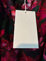 Load image into Gallery viewer, Ulla Johnson Magenta Floral Vienne Blouse in Hibiscus with Tags, 2
