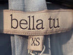 Load image into Gallery viewer, Bella tu Giselle Blue Linen Kaftan with Tags, XS
