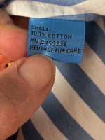 Load image into Gallery viewer, J. McLaughlin Zelena Blue Stripe Cotton Dress with Tags, XS
