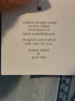 Load image into Gallery viewer, Bella tu Giselle Blue Linen Kaftan with Tags, XS
