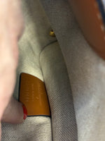 Load image into Gallery viewer, Salvatore Ferragamo Gancini Nylon and Leather "Travel" Pattern Handbag
