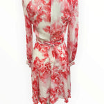 Load image into Gallery viewer, Beulah London Sabitri Red Roses Long Sleeve Dress, 10
