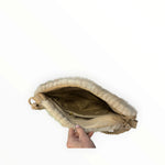 Load image into Gallery viewer, Paolo Masi Ivory Mink and Leather Shoulder Bag
