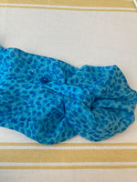 Load image into Gallery viewer, Diane Von Fürstenberg Blue Pattern Silk Shirt, 12
