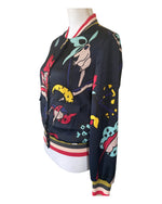 Load image into Gallery viewer, Ted Baker Colour by Numbers YAVIS Printed Bomber Jacket, L
