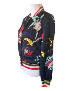 Ted Baker Colour by Numbers YAVIS Printed Bomber Jacket, L