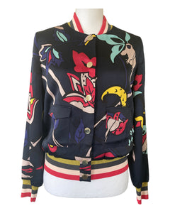 Ted Baker Colour by Numbers YAVIS Printed Bomber Jacket, L