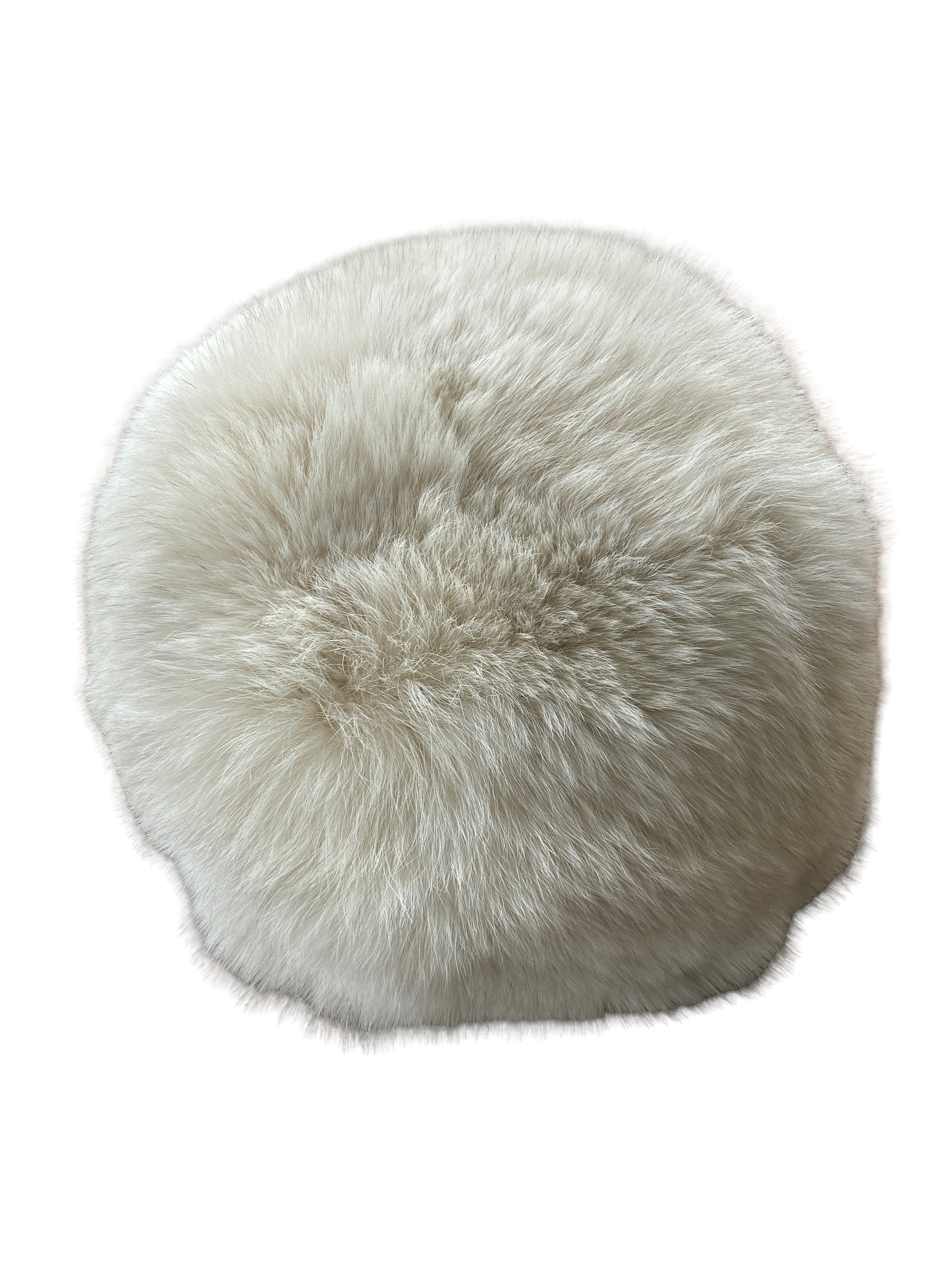 Eugenia Kim Russian Cossack Ivory Faux Fur Hat
