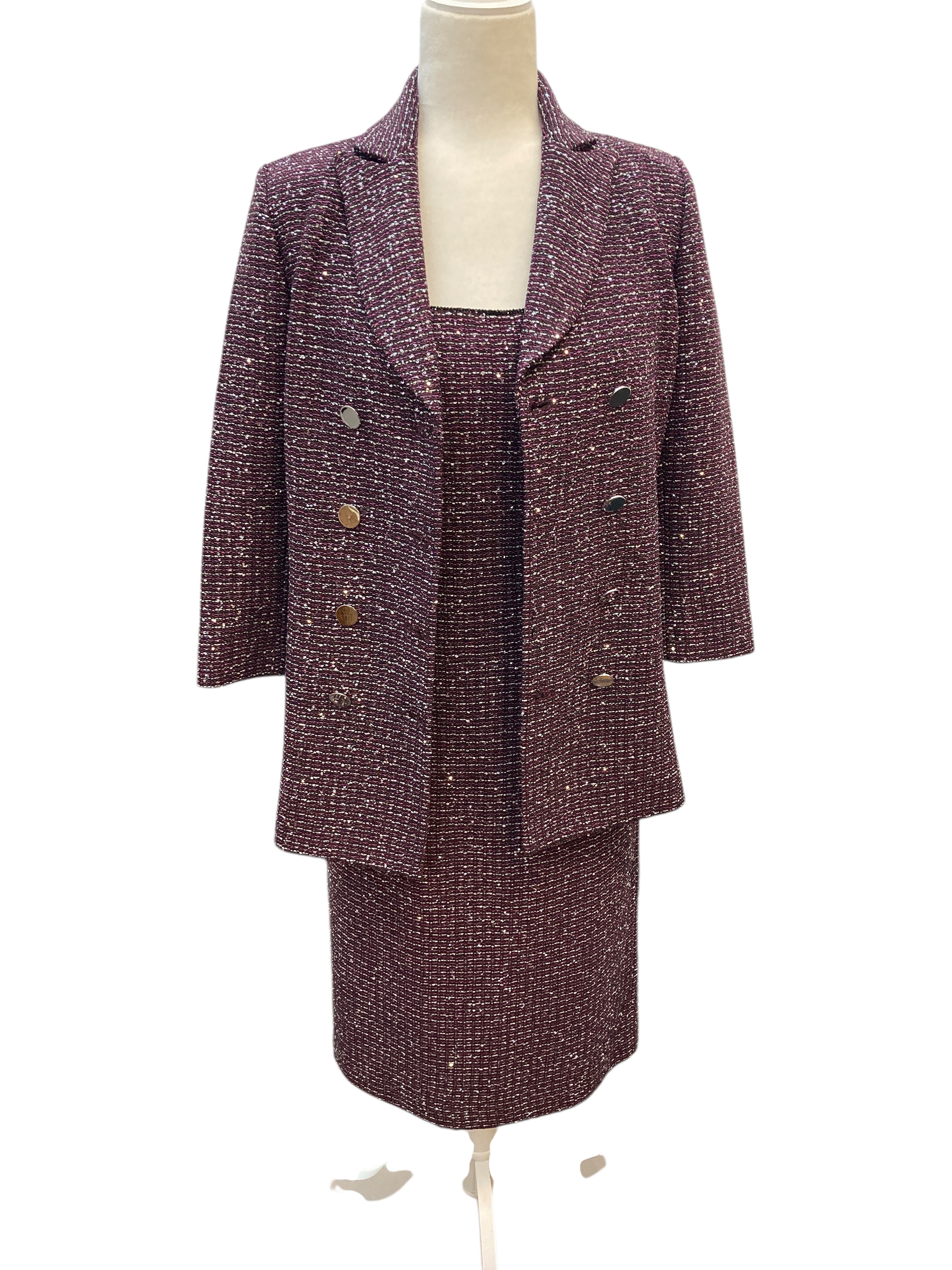st john beaded dress Vintage St. John Beaded Knit Dress  Camille Design SF