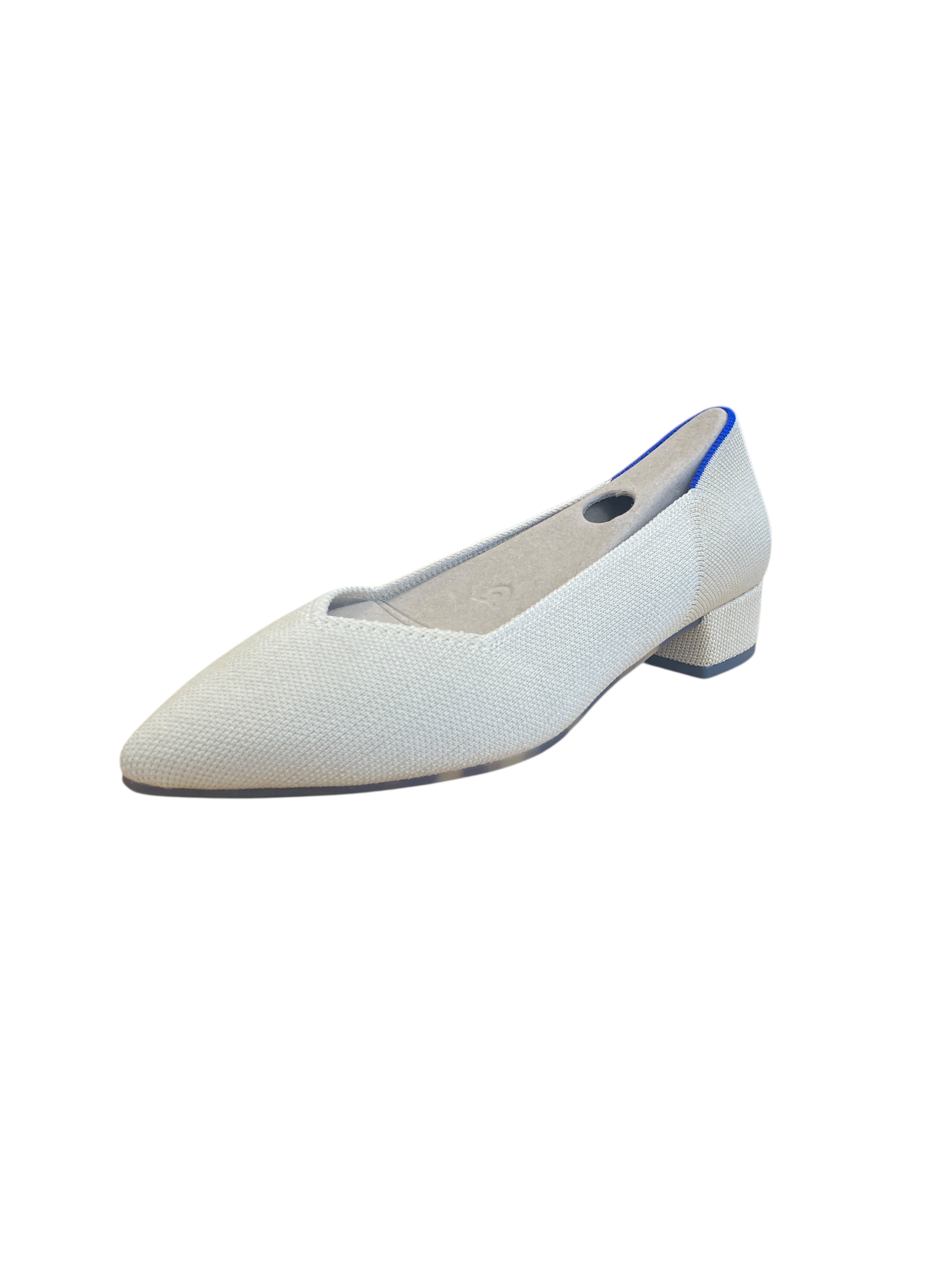 Rothy's Ecru The High Point Heel, 8