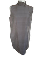 Load image into Gallery viewer, Lili Butler Grey Silk Tunic and Pants Set, M
