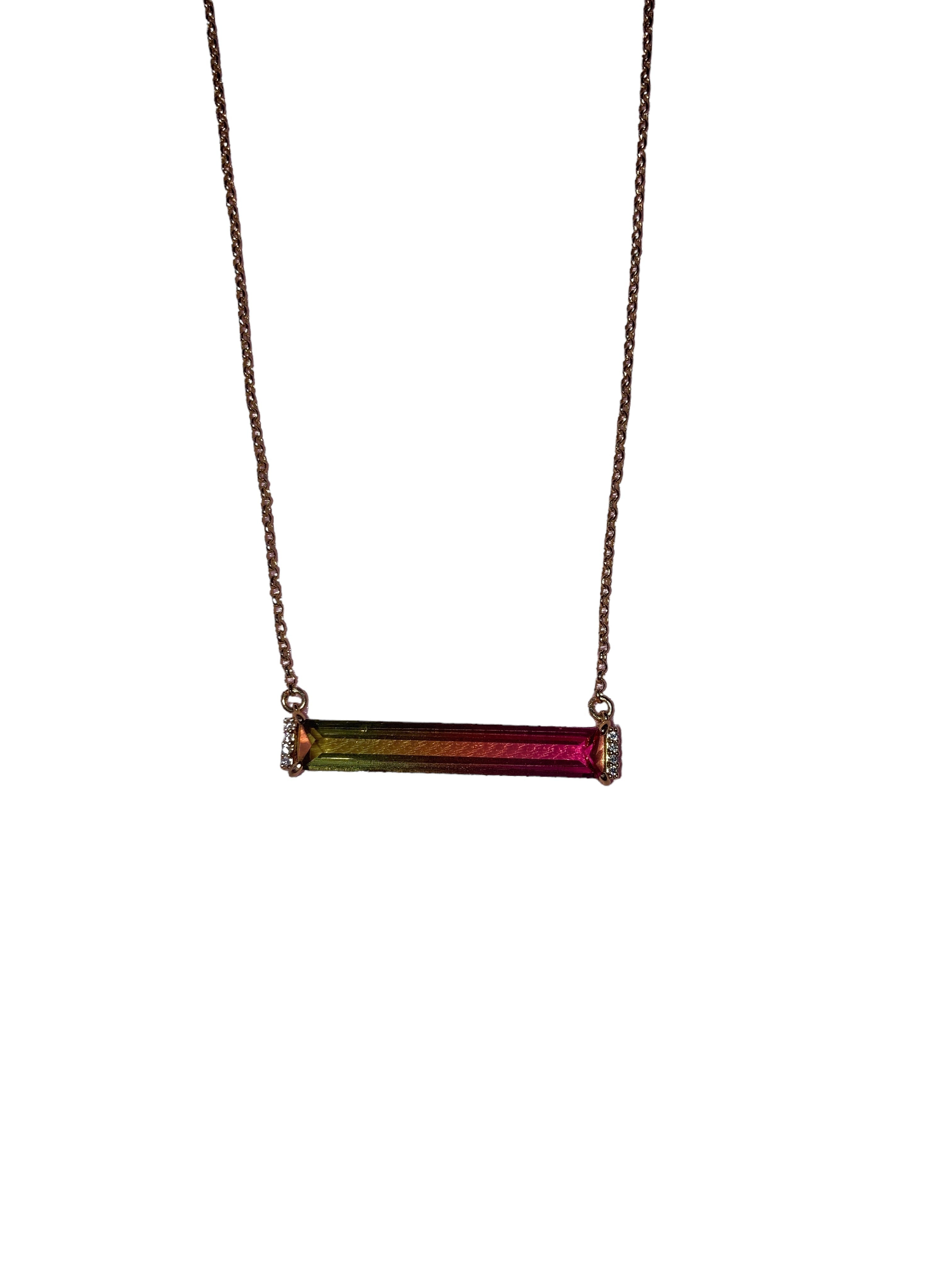 Kate Spade New York Geo Gems Mini Pendant Necklace