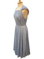 Load image into Gallery viewer, Emilia Wickstead Light Periwinkle Jordin  Dress, S
