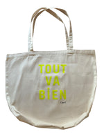 Load image into Gallery viewer, Clare V. Tout Va Bien Canvas Tote
