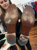 Load image into Gallery viewer, Rag &amp; Bone Black Leather Riding Boots, 37.5
